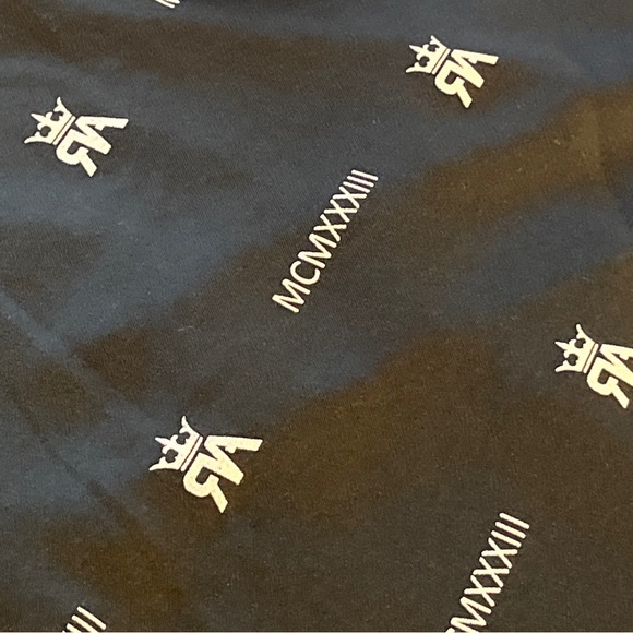 Red Ape Black Gray full Zip Jacket mens 2XL Color Block MCMXXXIII Logo SpellOut - Picture 15 of 15